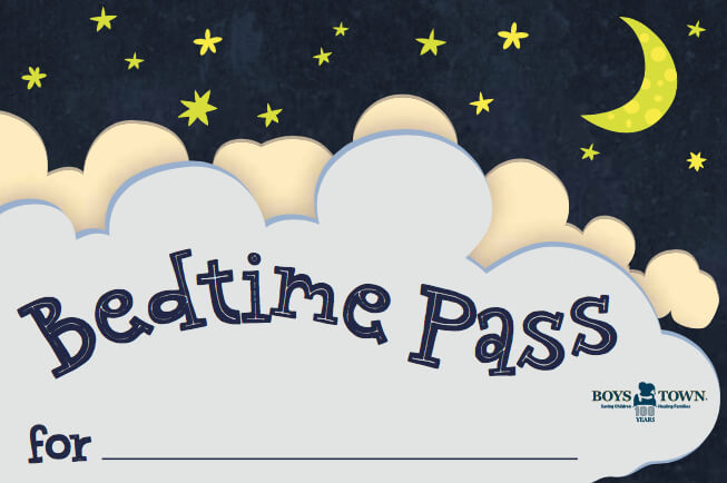 Bedtime Pass