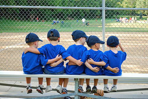 A baseball team