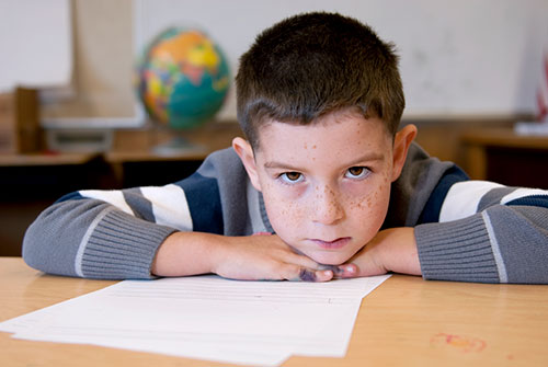 angry 6-yr-old