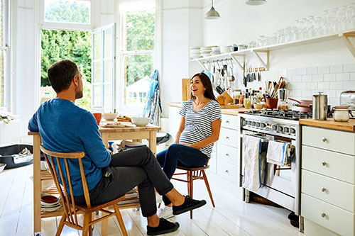 parents talking